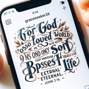 Instagram Bio bible verse 